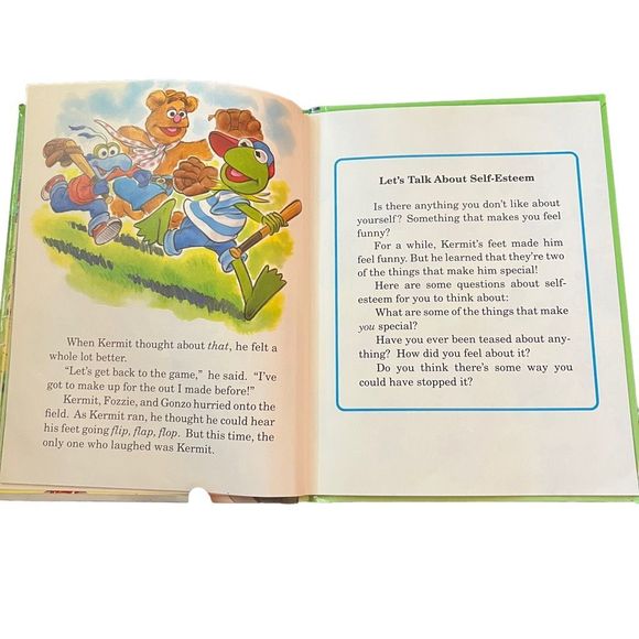 Jim Hensons Muppets In Flip Flap Flop A Book About Self Esteem Values To Grow On - Picture 7 of 9